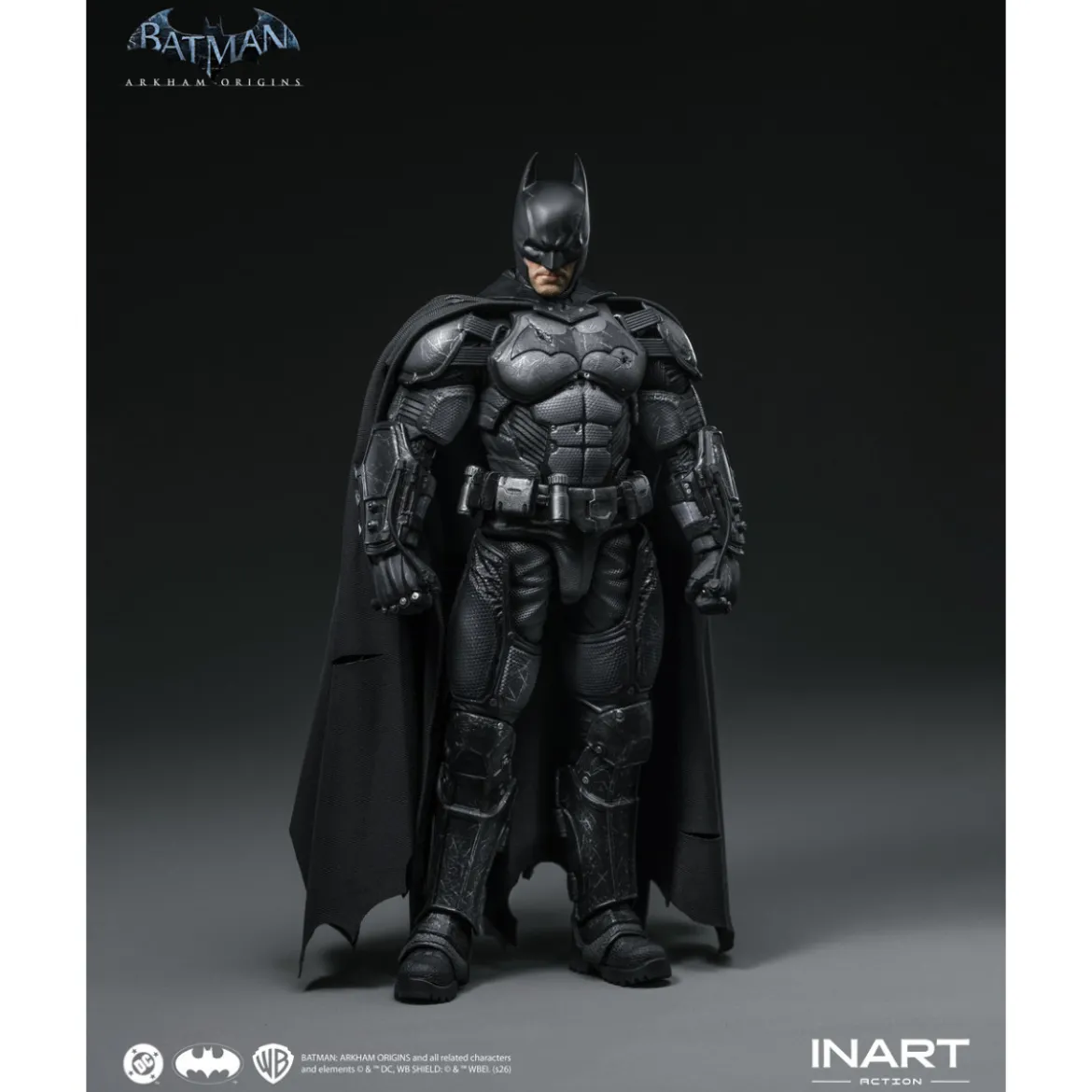 INART - Batman (Battle Damaged Version) - Batman: Arkham Origins 1/12 Scale Figure
