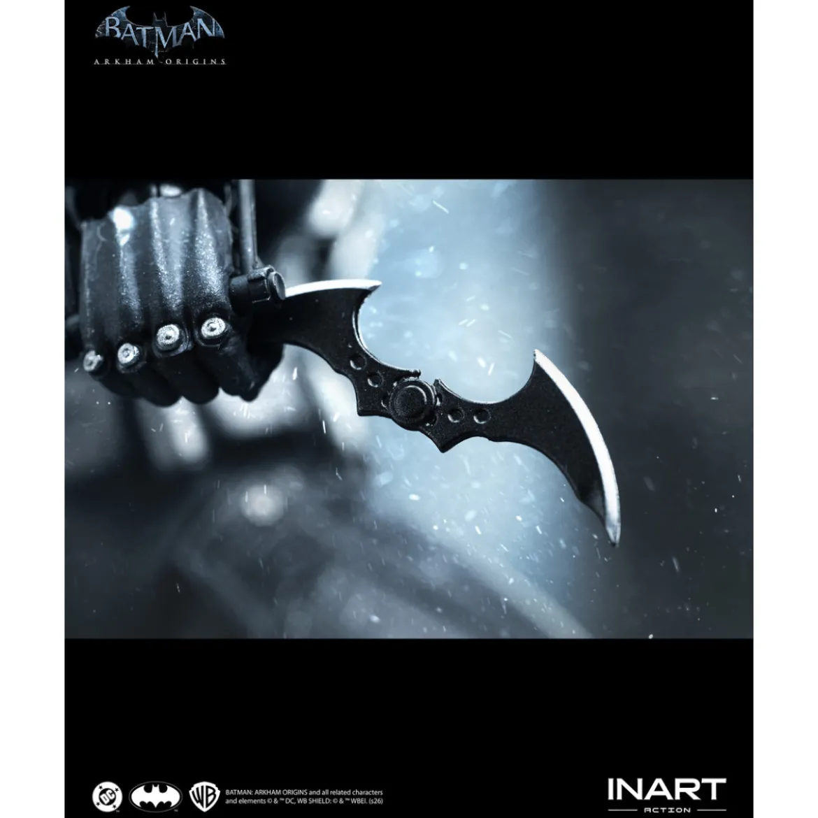 INART - Batman (Battle Damaged Version) - Batman: Arkham Origins 1/12 Scale Figure