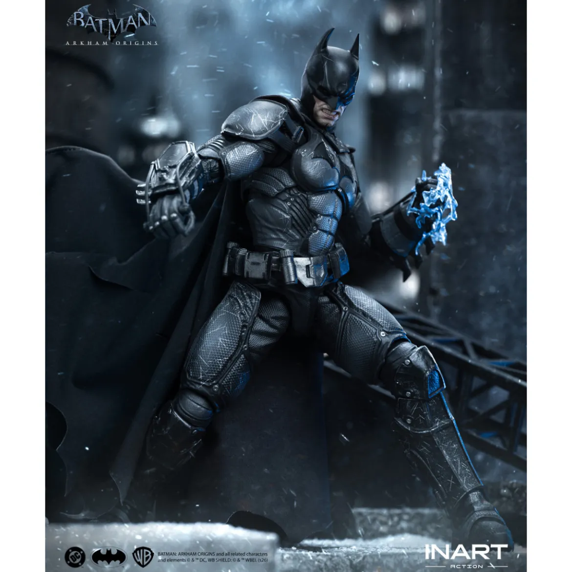 INART - Batman (Battle Damaged Version) - Batman: Arkham Origins 1/12 Scale Figure