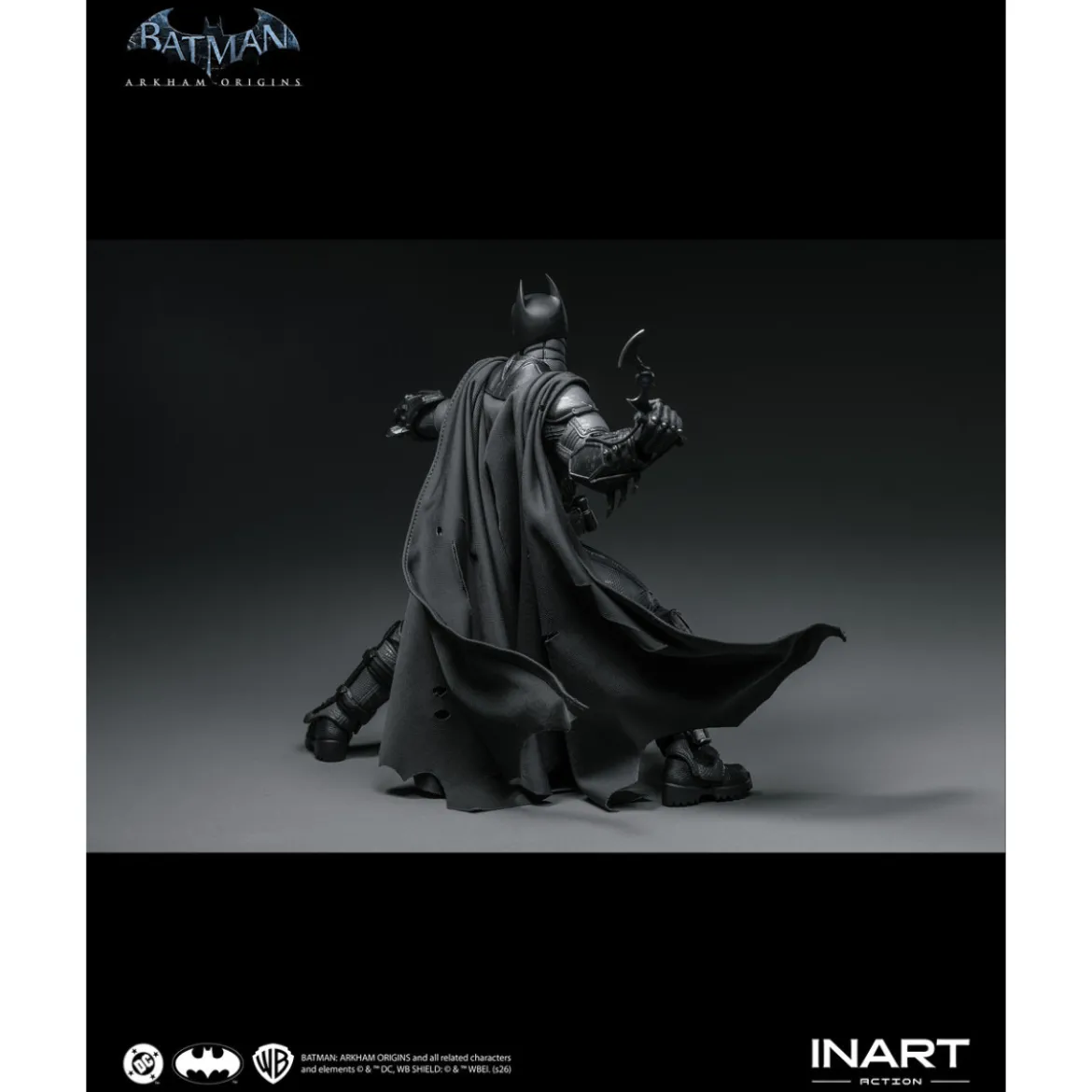 INART - Batman (Battle Damaged Version) - Batman: Arkham Origins 1/12 Scale Figure