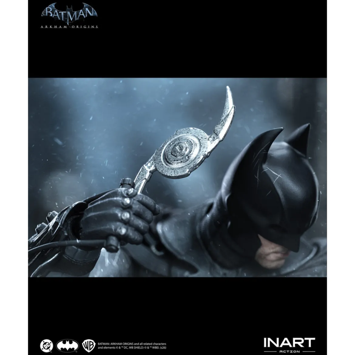 INART - Batman (Battle Damaged Version) - Batman: Arkham Origins 1/12 Scale Figure