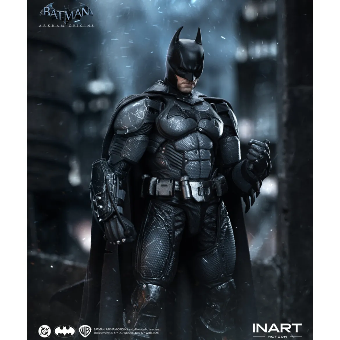 INART - Batman (Battle Damaged Version) - Batman: Arkham Origins 1/12 Scale Figure