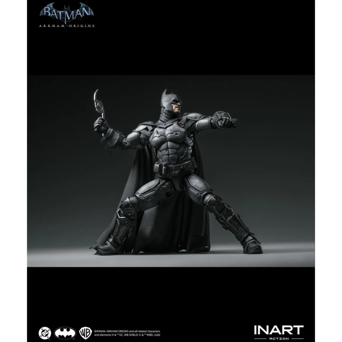INART - Batman (Battle Damaged Version) - Batman: Arkham Origins 1/12 Scale Figure
