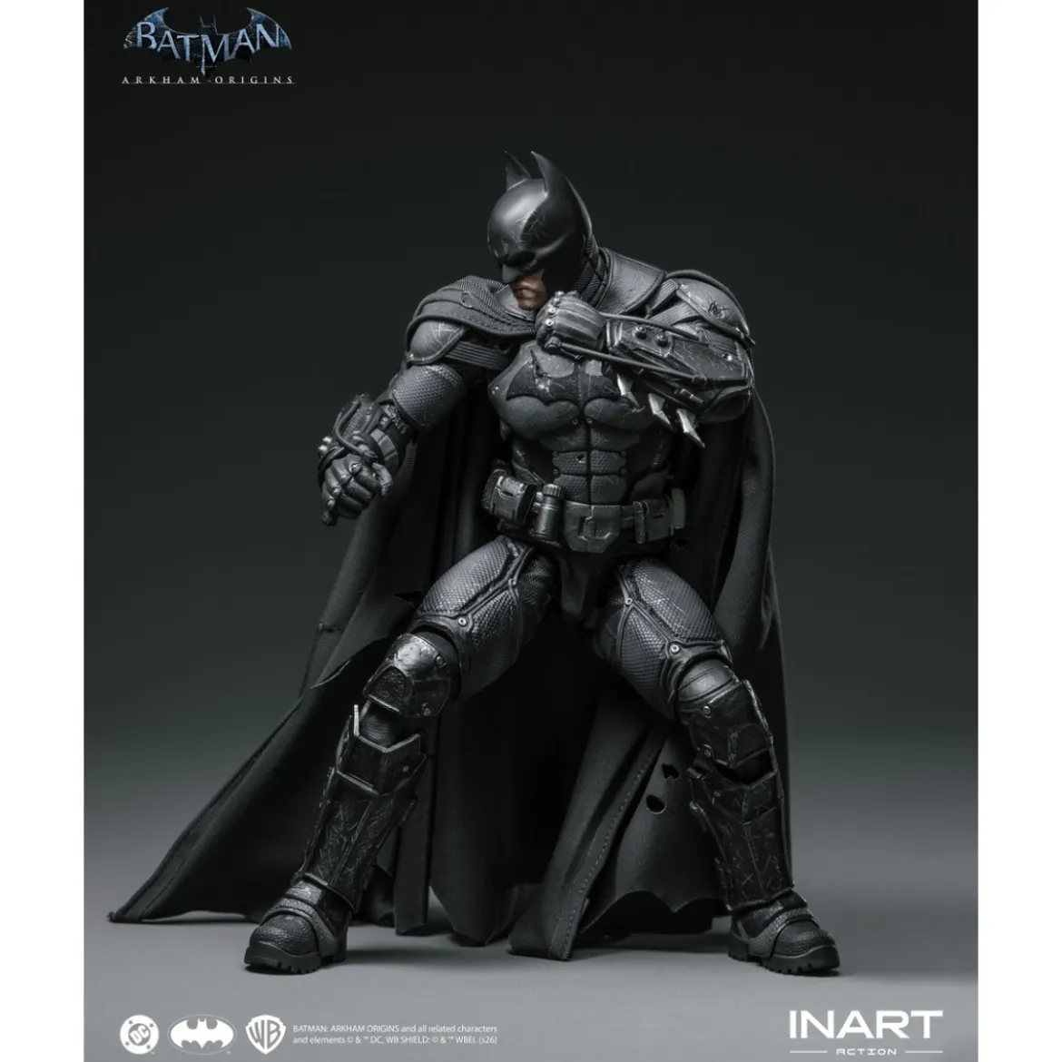 INART - Batman (Battle Damaged Version) - Batman: Arkham Origins 1/12 Scale Figure
