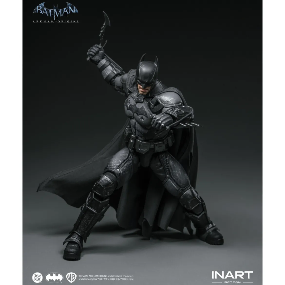 INART - Batman (Battle Damaged Version) - Batman: Arkham Origins 1/12 Scale Figure