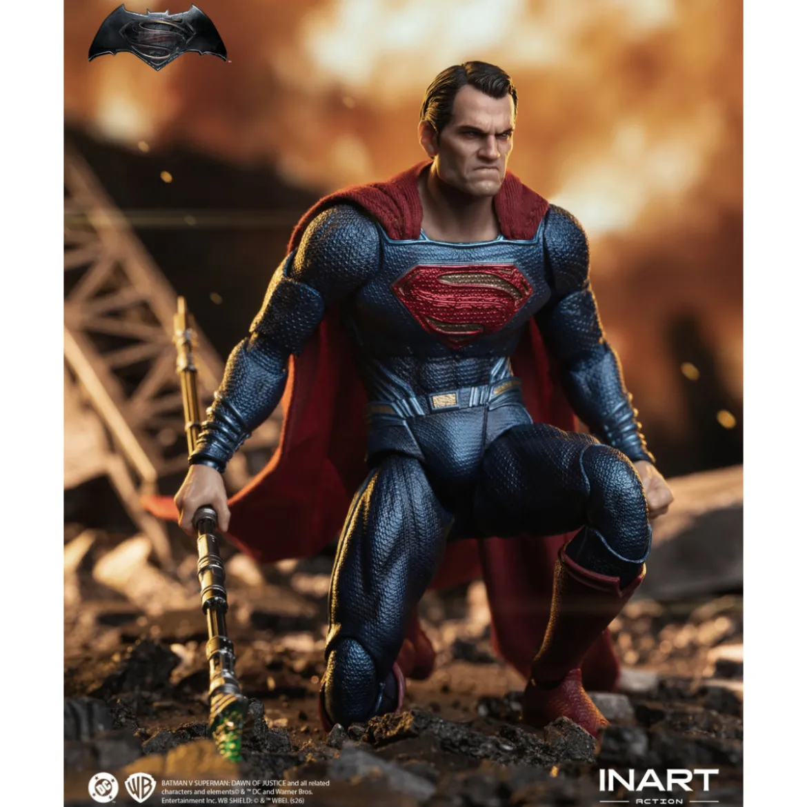 INART - Batman v Superman: Dawn of Justice - Superman Action Figure 1/12