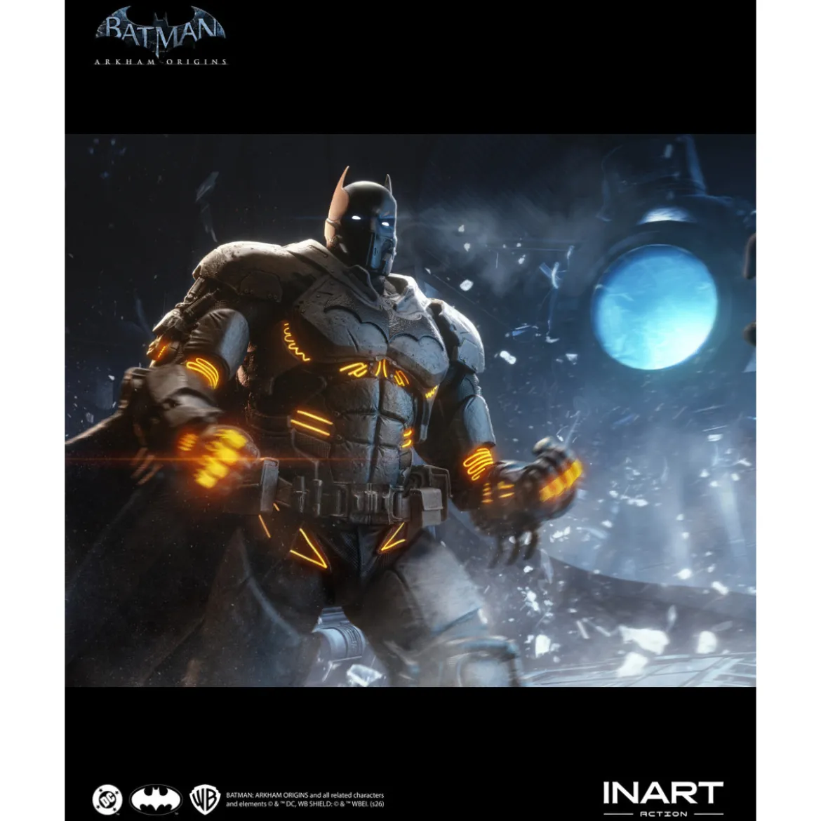 INART - Batman (XE Suit) - Batman: Arkham Origins 1/12 Scale Figure