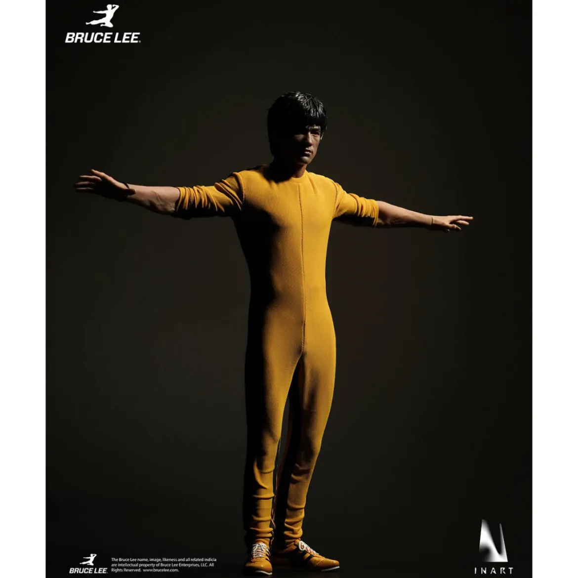 INART - Bruce Lee (Yellow Jumpsuit) 1/6 Collectible Figure - Le Jeu de la Mort