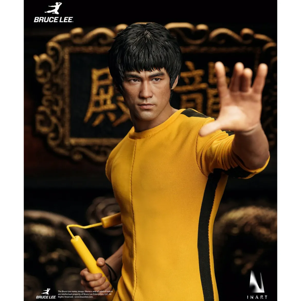 INART - Bruce Lee (Yellow Jumpsuit) 1/6 Collectible Figure - Le Jeu de la Mort