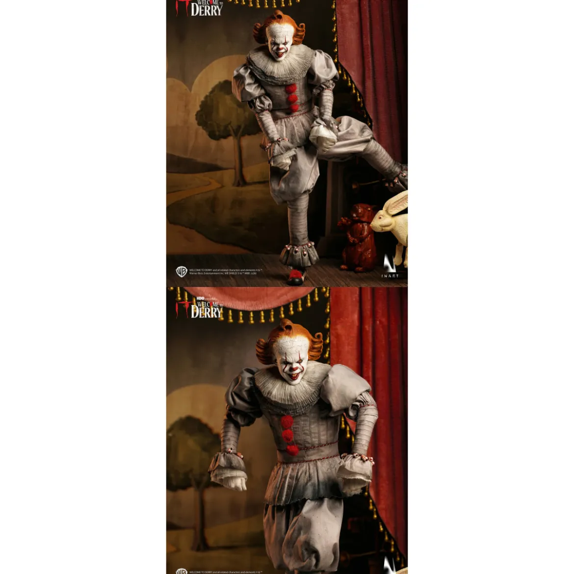 INART - Pennywise 1/6 Collectible Figure - IT: Welcome to Derry Season 1