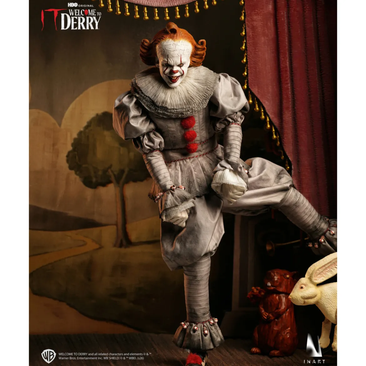 INART - Pennywise 1/6 Collectible Figure - IT: Welcome to Derry Season 1