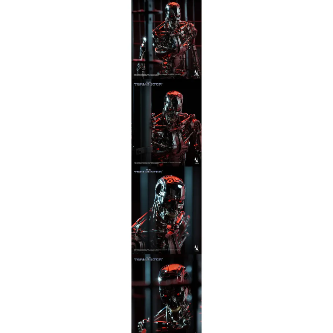 INART - T-800 Endoskeleton 1/6 Collectible Figure - The Terminator