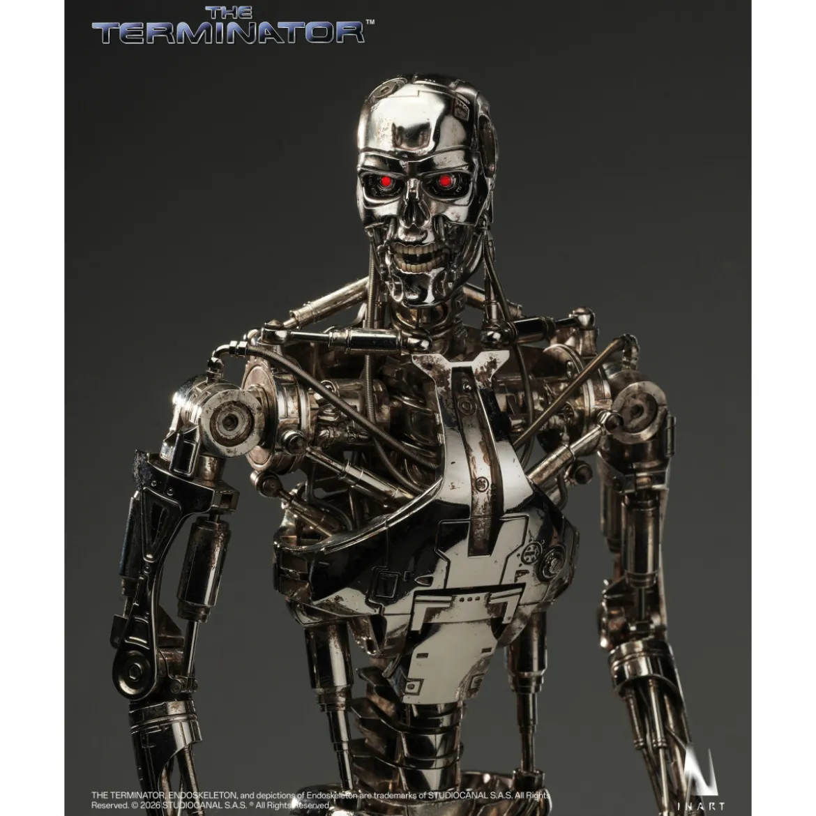 INART - T-800 Endoskeleton 1/6 Collectible Figure - The Terminator