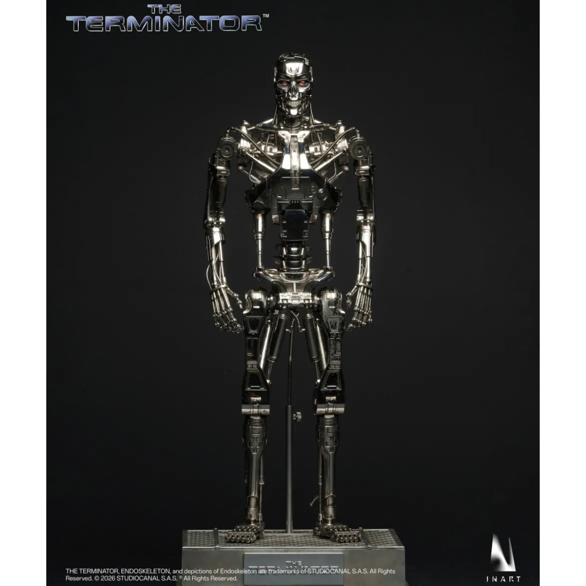 INART - T-800 Endoskeleton 1/6 Collectible Figure - The Terminator