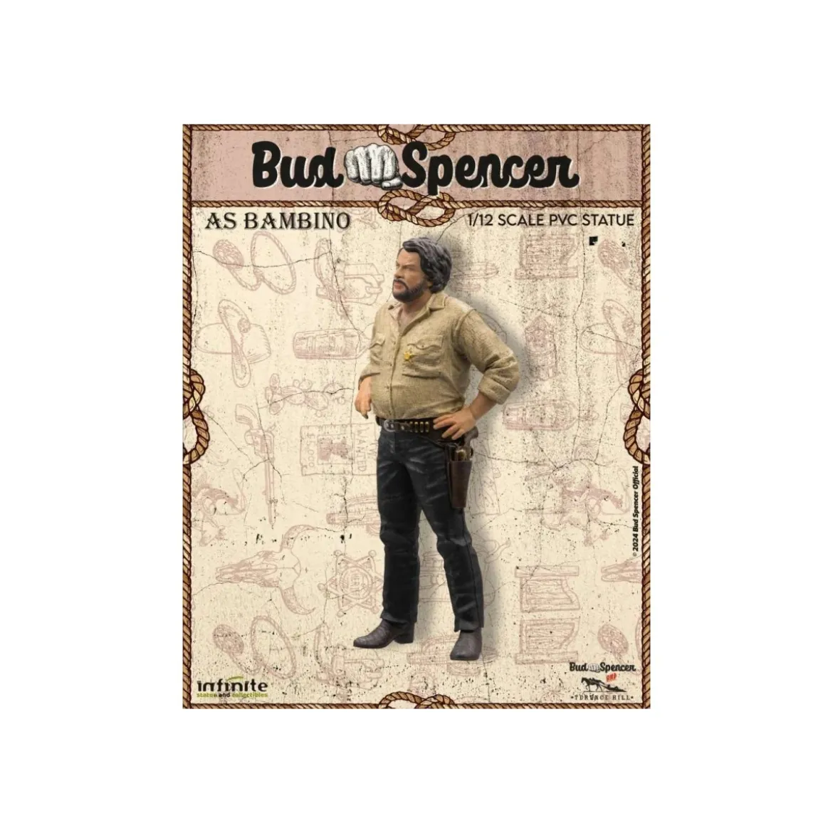 Infinite - Bud Spencer as Bambino 1/12 pvc Statue