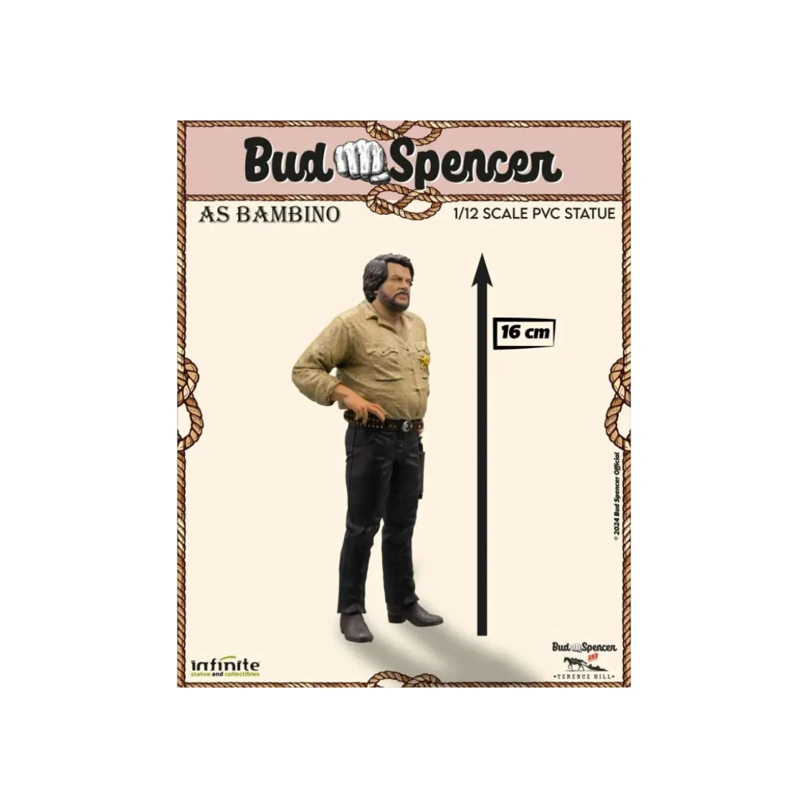 Infinite - Bud Spencer as Bambino 1/12 pvc Statue