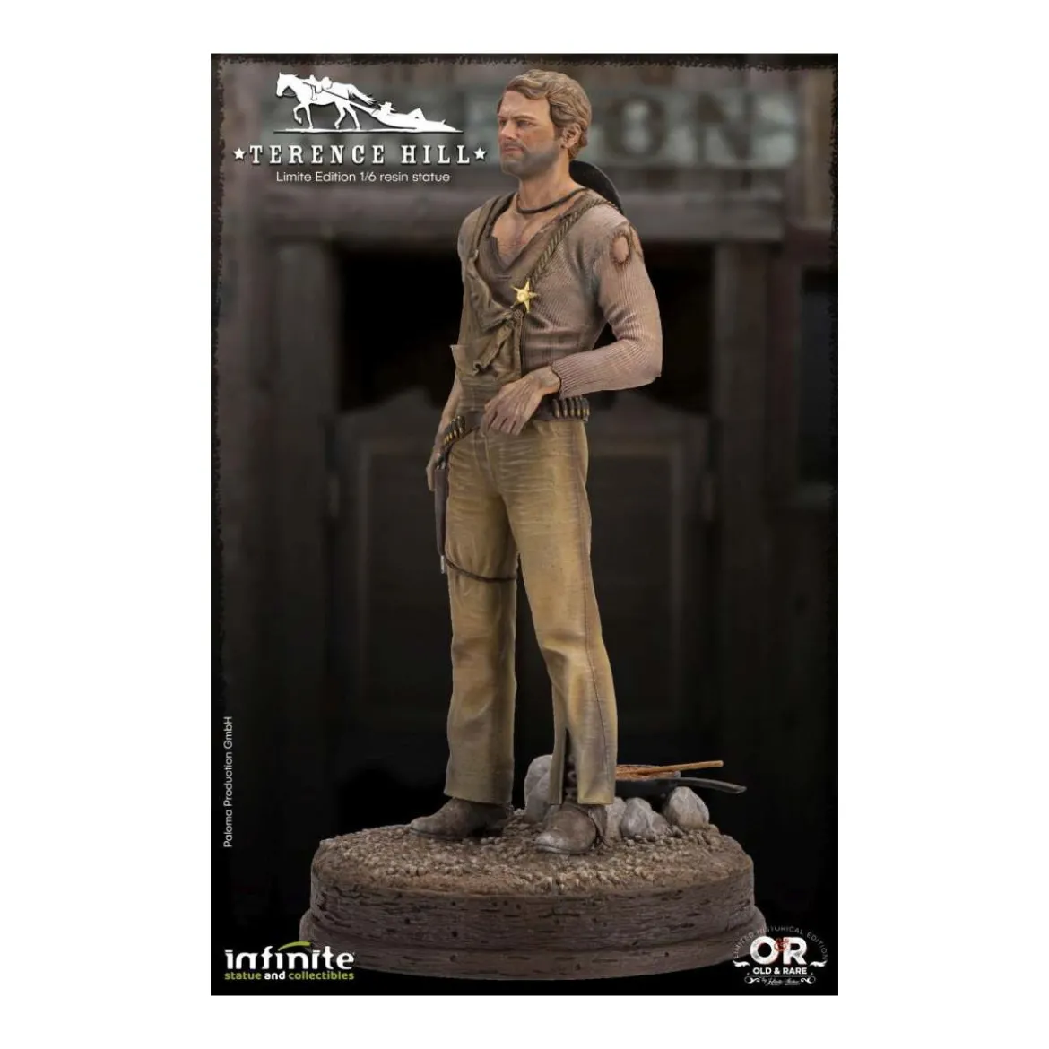Infinite Statue - Terence hill - OLD&RARE 1/6 Resin Statue