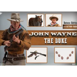 Infinite Statue X Kaustic Plastik - John Wayne The Duke Deluxe Edition 1/6