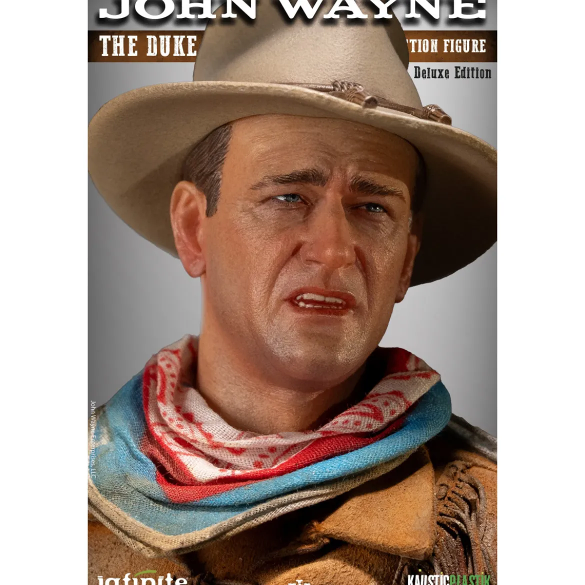 Infinite Statue X Kaustic Plastik - John Wayne The Duke Deluxe Edition 1/6