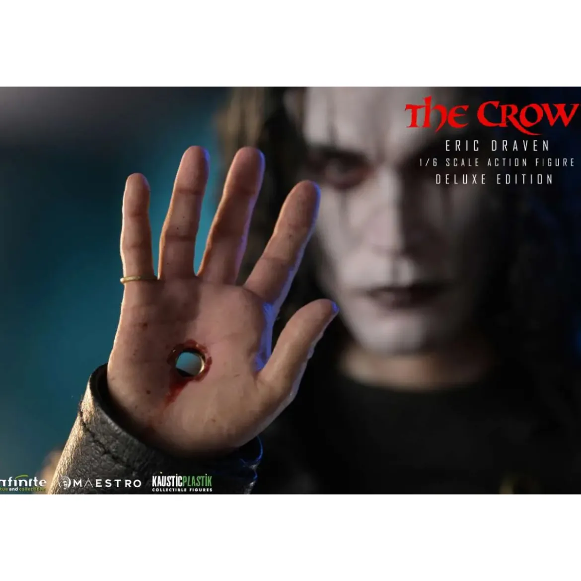 Infinite Statue X Kaustic Plastik - Maestro - Eric Draven Luxury Action Figure Deluxe Edition 1/6 - The Crow