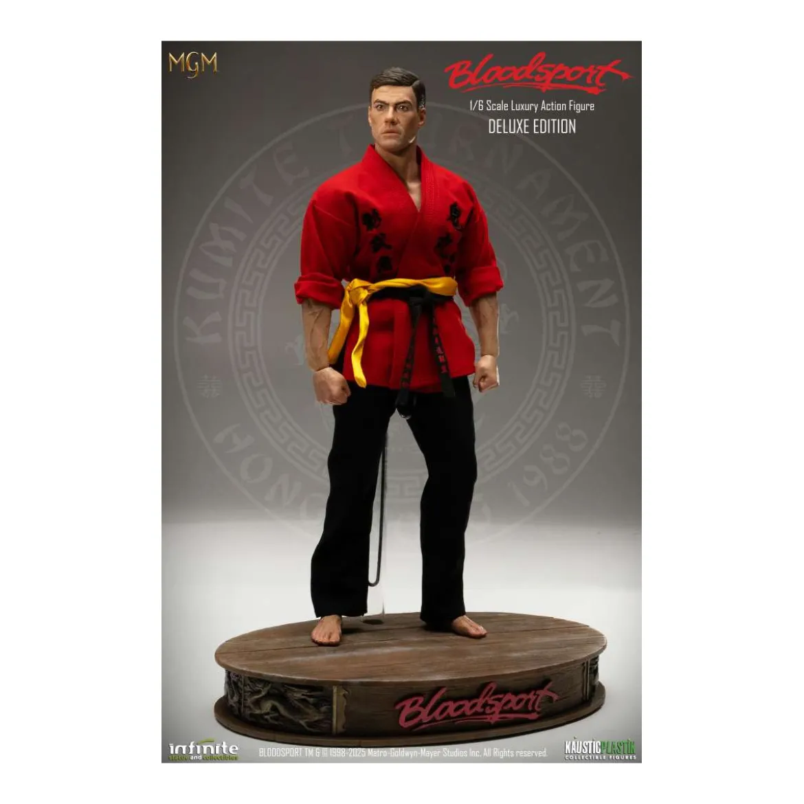Infinite Statue X Kaustic Plastik - Frank Dux Deluxe 1/6 -Bloodsport