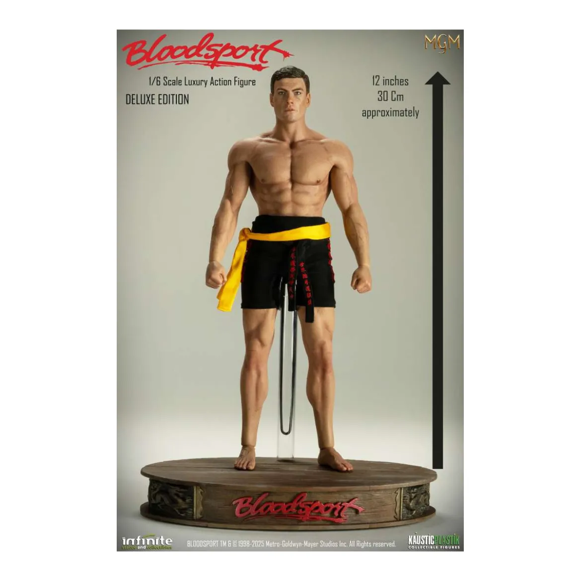 Infinite Statue X Kaustic Plastik - Frank Dux Deluxe 1/6 -Bloodsport