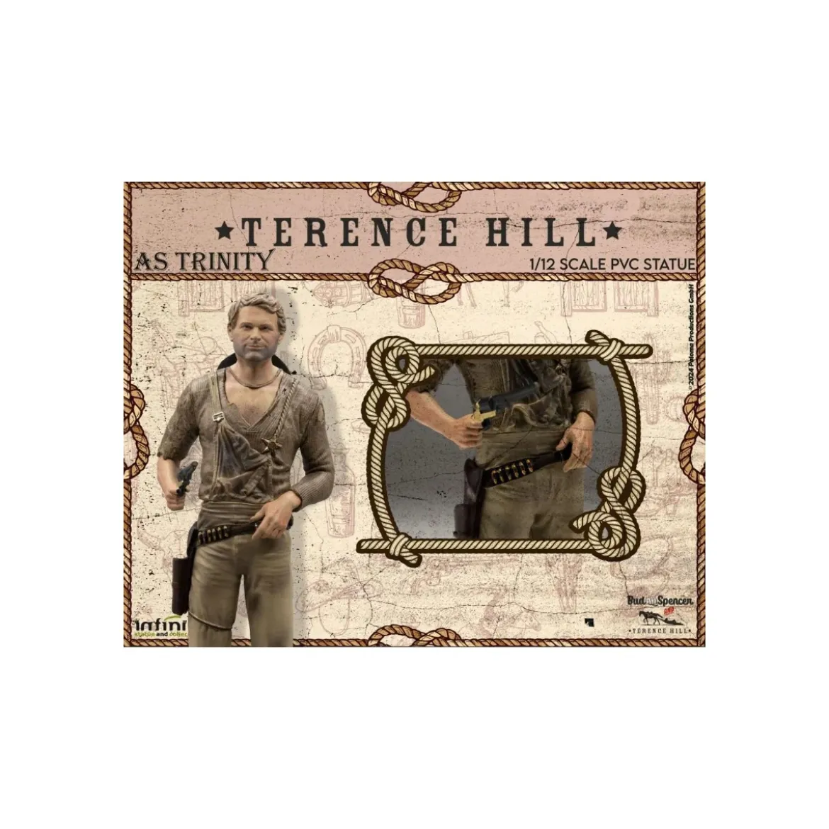 Infinite - Terence Hill Trinita 1/12 pvc Statue