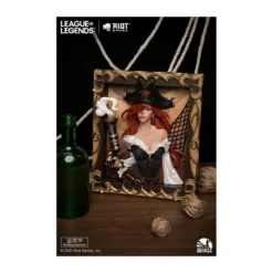 Infinity Studio - Cadre 3D The Bounty Hunter Miss Fortune - League of Legends