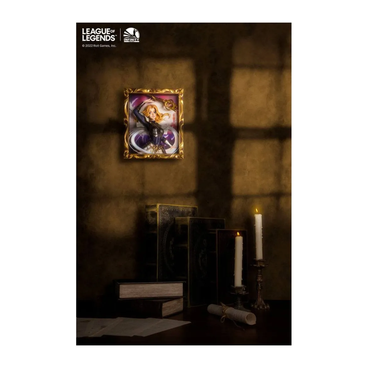 Infinity Studio - Cadre 3D The Lady of Luminosity - Lux - League of Legends