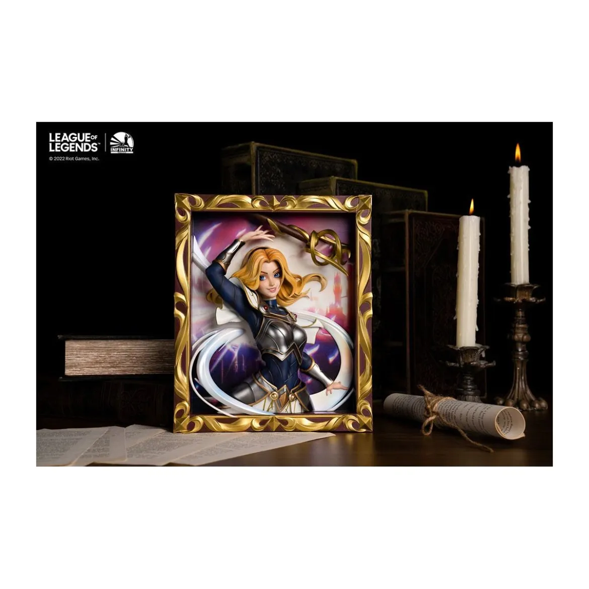 Infinity Studio - Cadre 3D The Lady of Luminosity - Lux - League of Legends