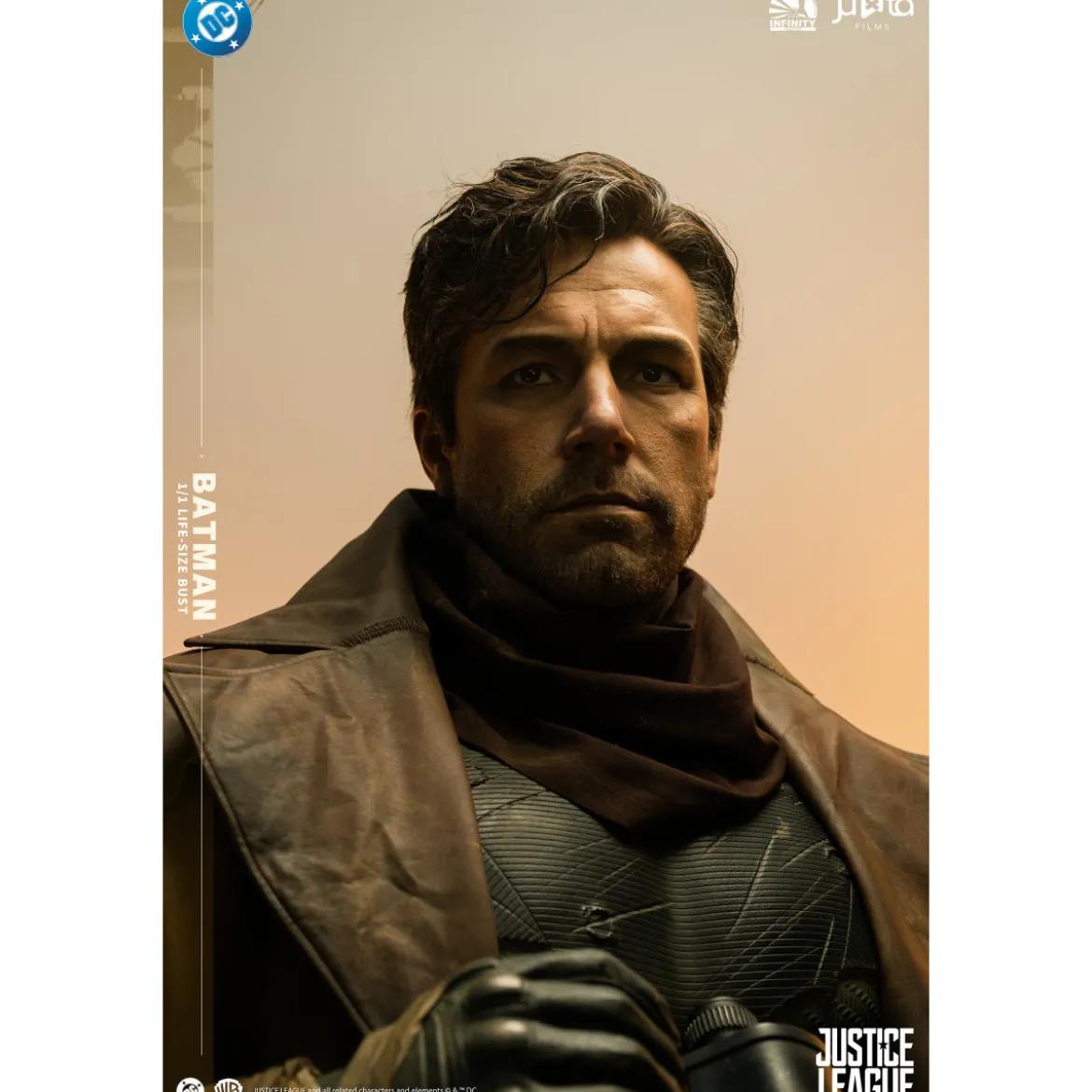 Infinity Studio × Juxta Films - "Zack Snyder’s Justice League" Knightmare Batman 1/1 Half-Scale Bust
