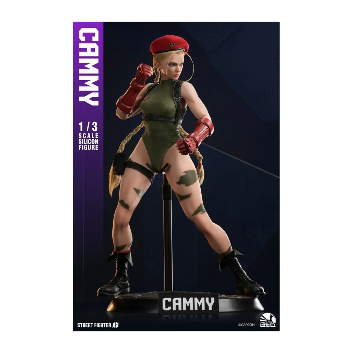 Infinity Studio - Street Fighter 6 - Full Silicone Action Figure CAMMY 1/3