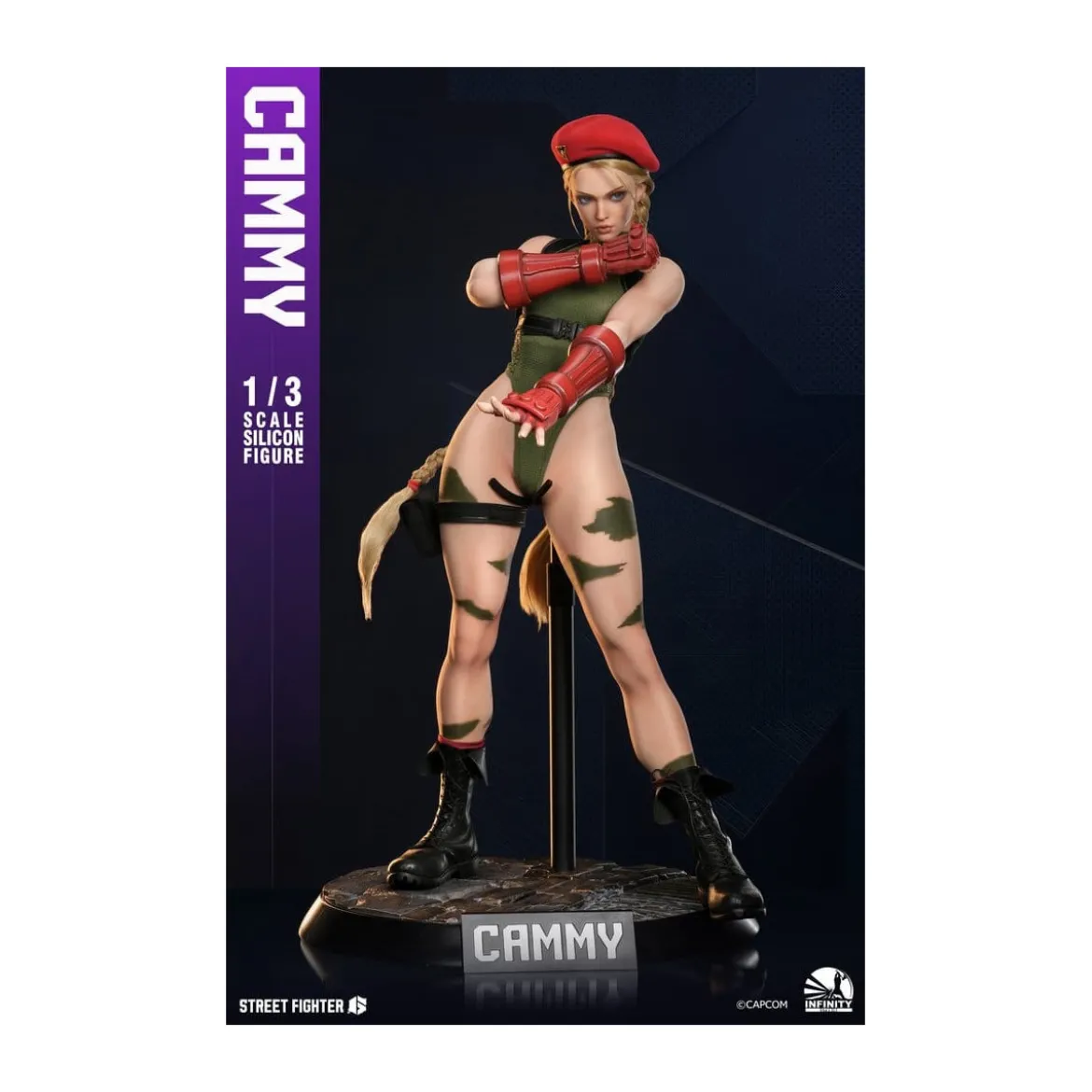 Infinity Studio - Street Fighter 6 - Full Silicone Action Figure CAMMY 1/3