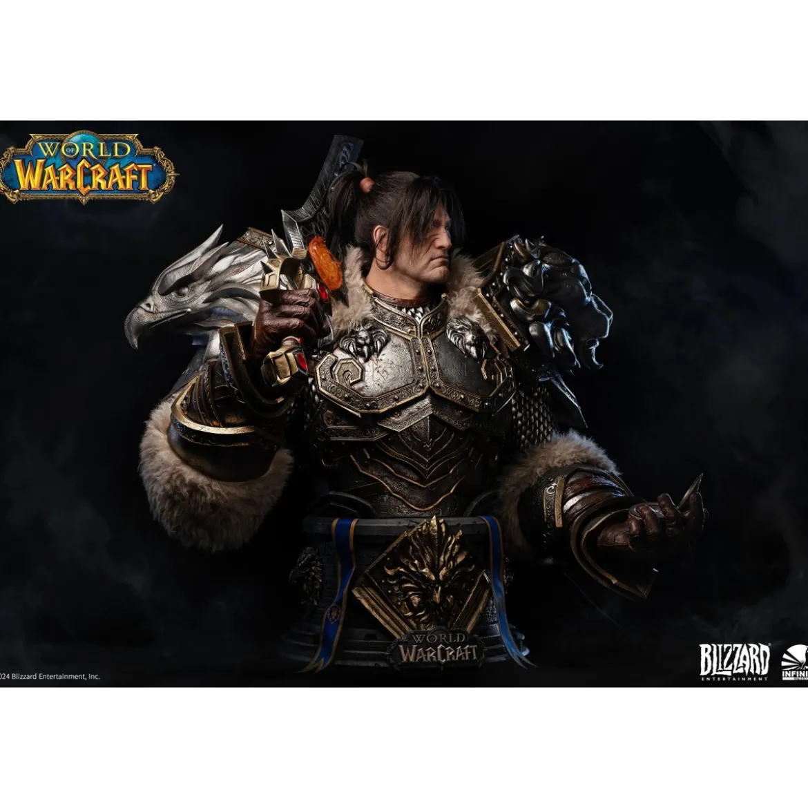 INFINITY STUDIO x BLIZZARD - Varian Wrynn - Buste 1/1 World of Warcraft