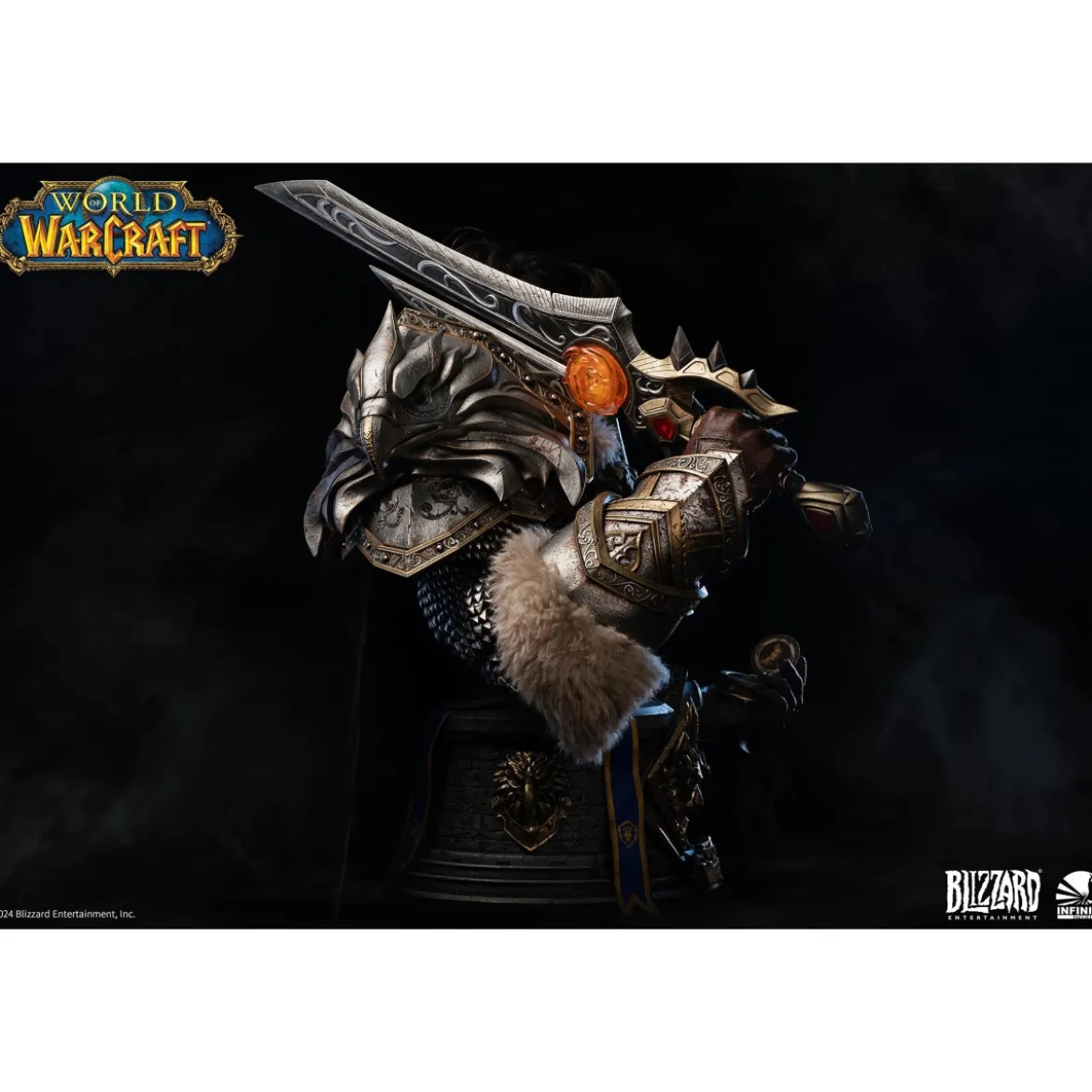 INFINITY STUDIO x BLIZZARD - Varian Wrynn - Buste 1/1 World of Warcraft