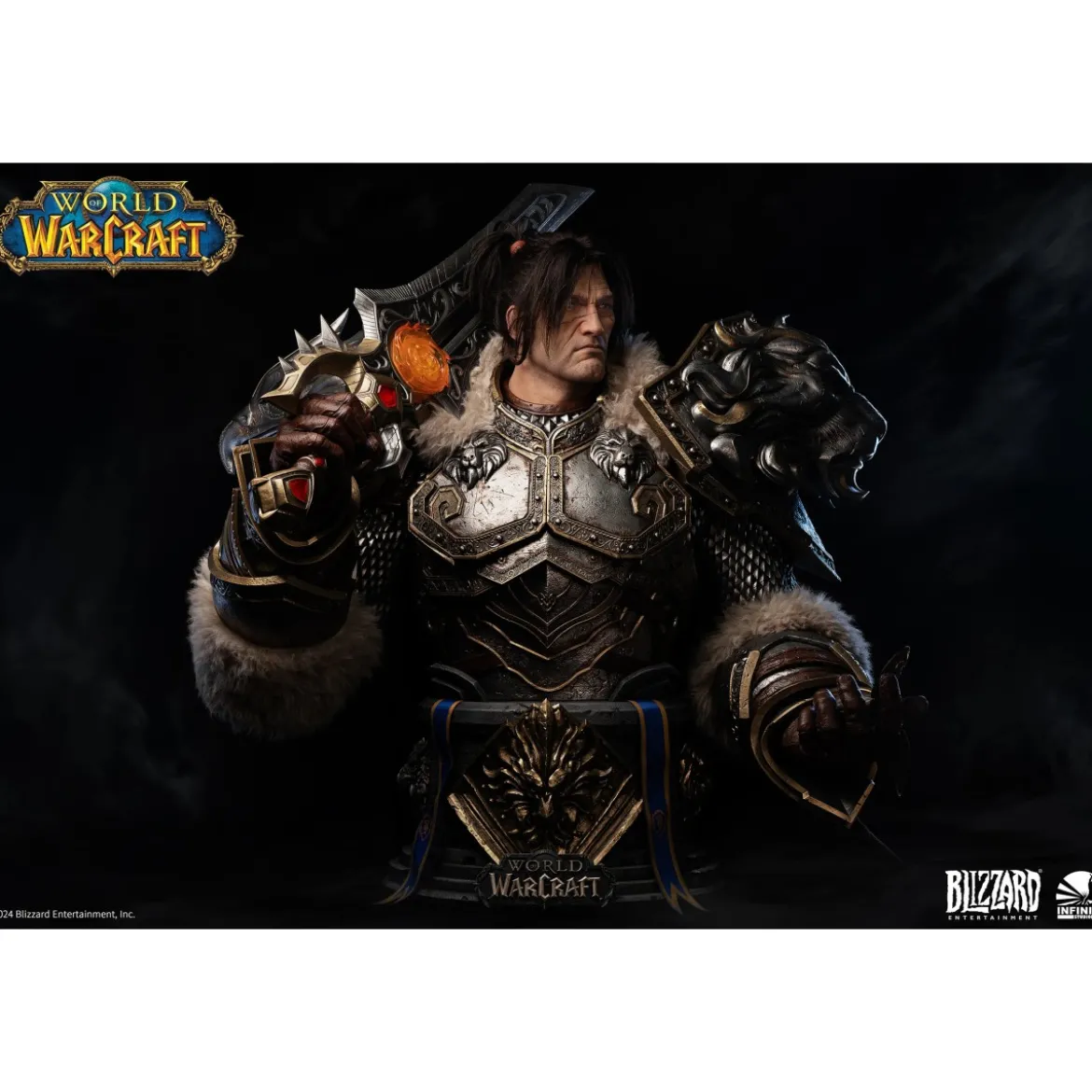 INFINITY STUDIO x BLIZZARD - Varian Wrynn - Buste 1/1 World of Warcraft