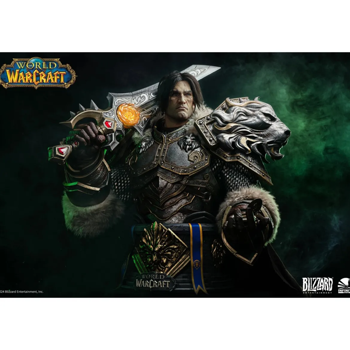 INFINITY STUDIO x BLIZZARD - Varian Wrynn - Buste 1/1 World of Warcraft