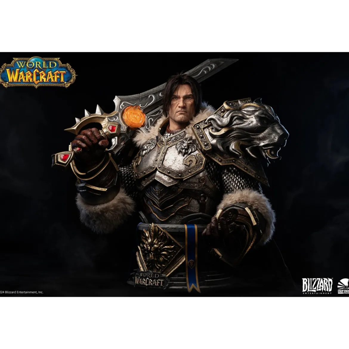 INFINITY STUDIO x BLIZZARD - Varian Wrynn - Buste 1/1 World of Warcraft