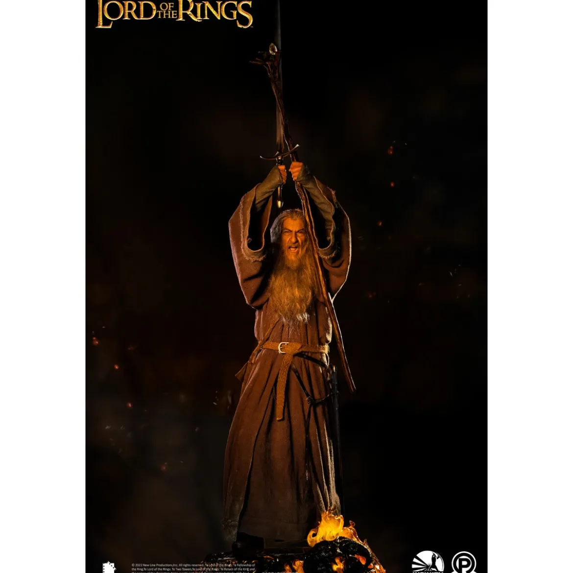 Infinity Studio X Penguin Toys - Gandalf the Grey Ultimate Edition Half Size Statue Master Forge Series- 1/2