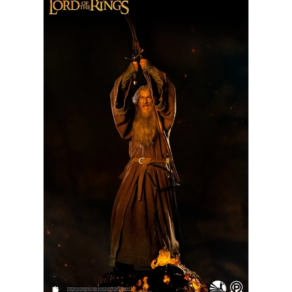 Infinity Studio X Penguin Toys - Gandalf the Grey Ultimate Edition Half Size Statue Master Forge Series- 1/2
