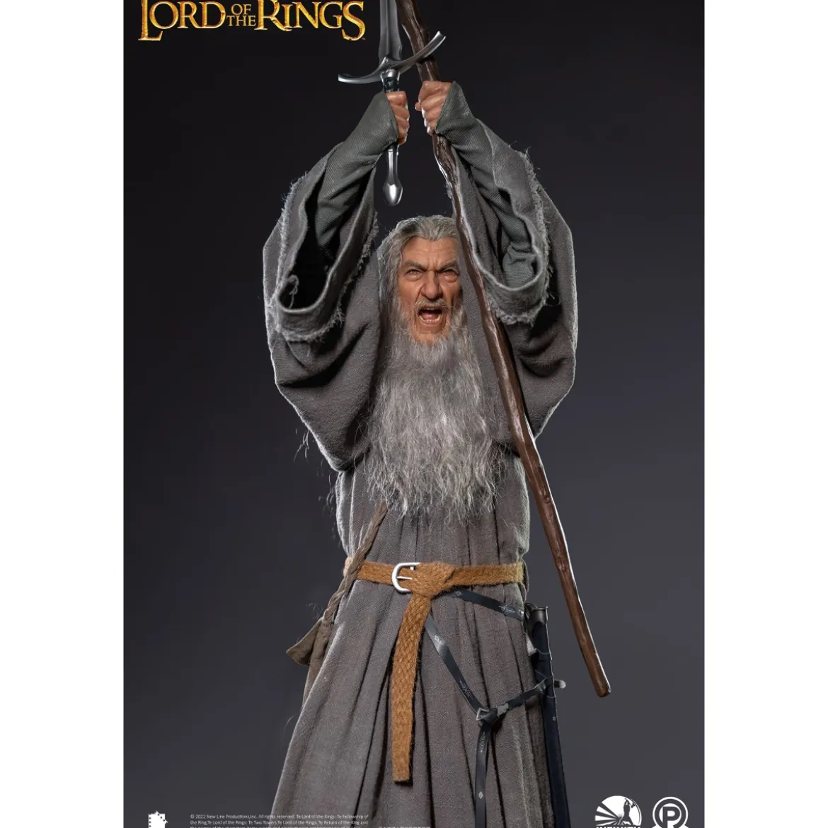 Infinity Studio X Penguin Toys - Gandalf the Grey Ultimate Edition Half Size Statue Master Forge Series- 1/2