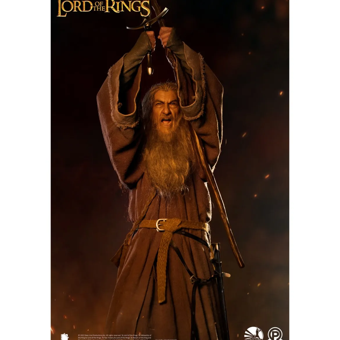 Infinity Studio X Penguin Toys - Gandalf the Grey Ultimate Edition Half Size Statue Master Forge Series- 1/2