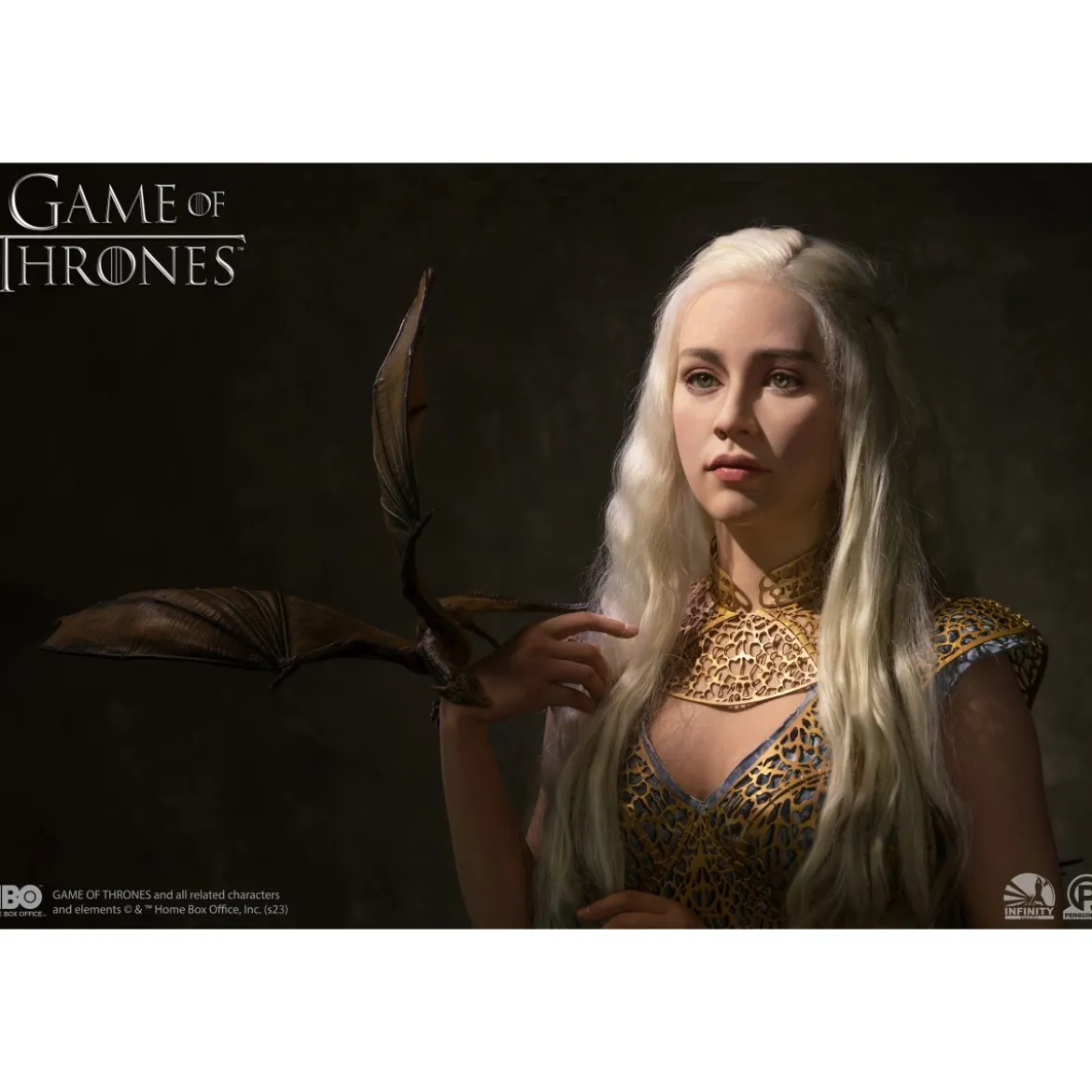 INFINITY STUDIO x PENGUIN TOYS - DAENERYS TARGARYEN Buste 1/1 - Game Of Thrones
