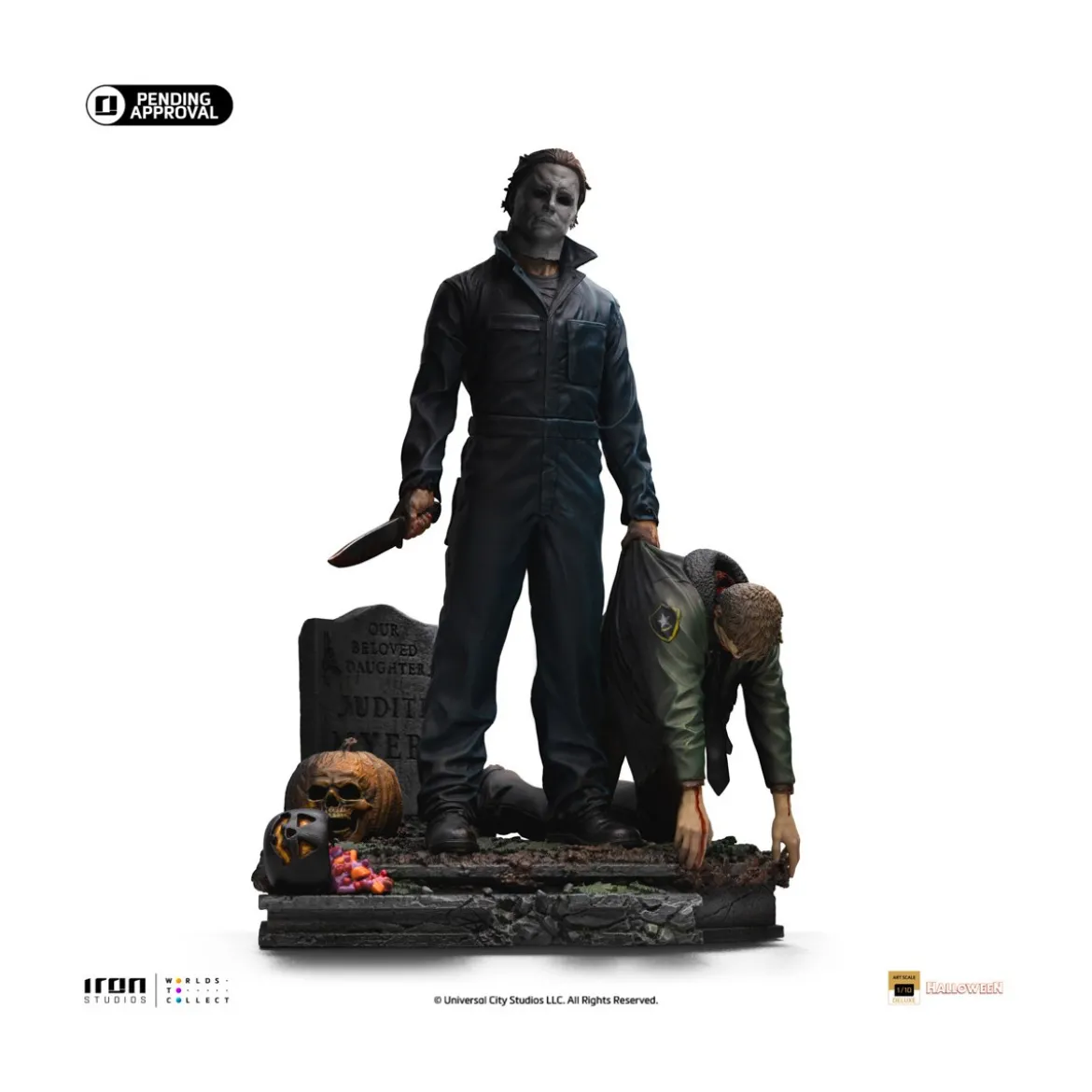 Iron Studio Horror Series - Halloween (2018) - Michael Myers Deluxe Art Scale 1/10