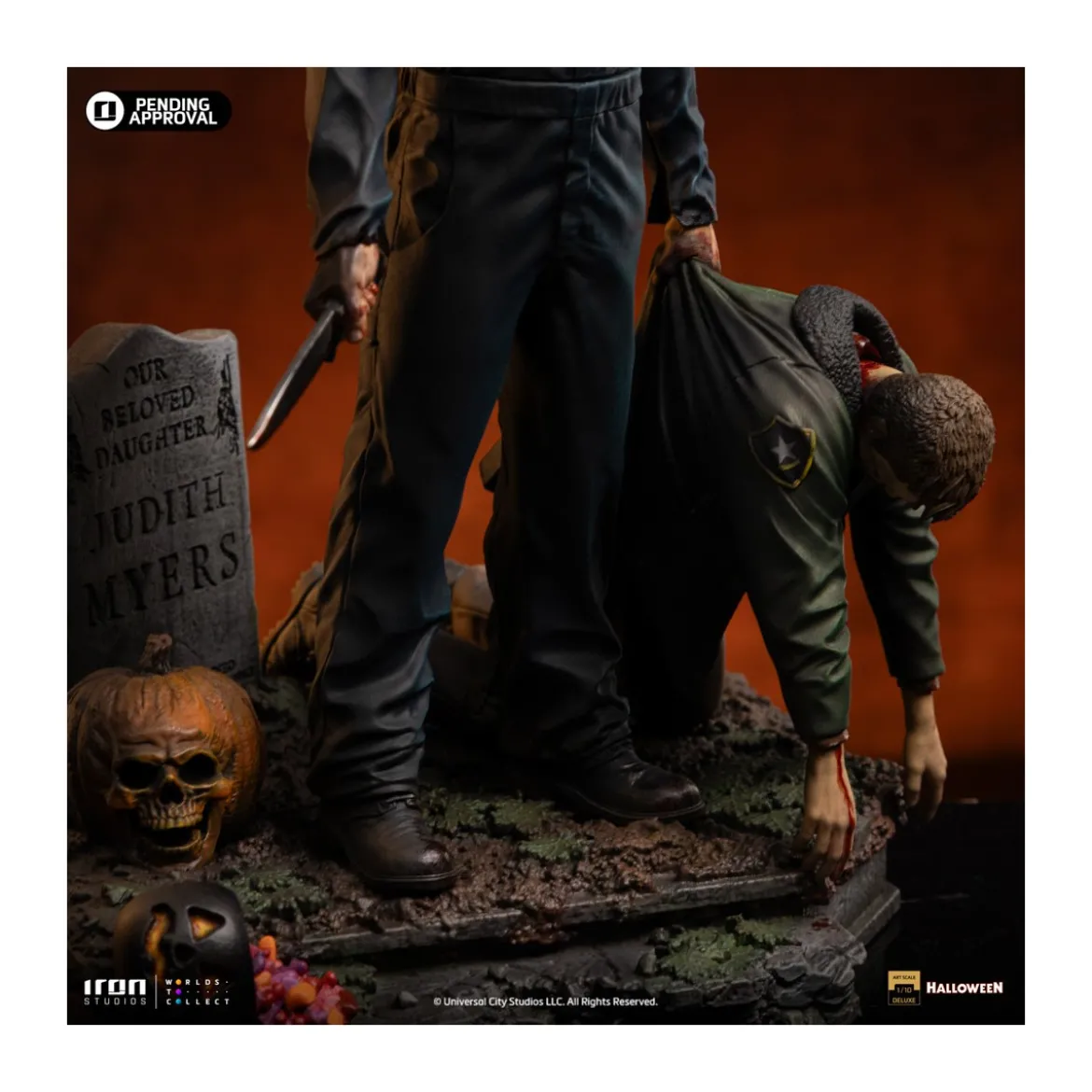 Iron Studio Horror Series - Halloween (2018) - Michael Myers Deluxe Art Scale 1/10