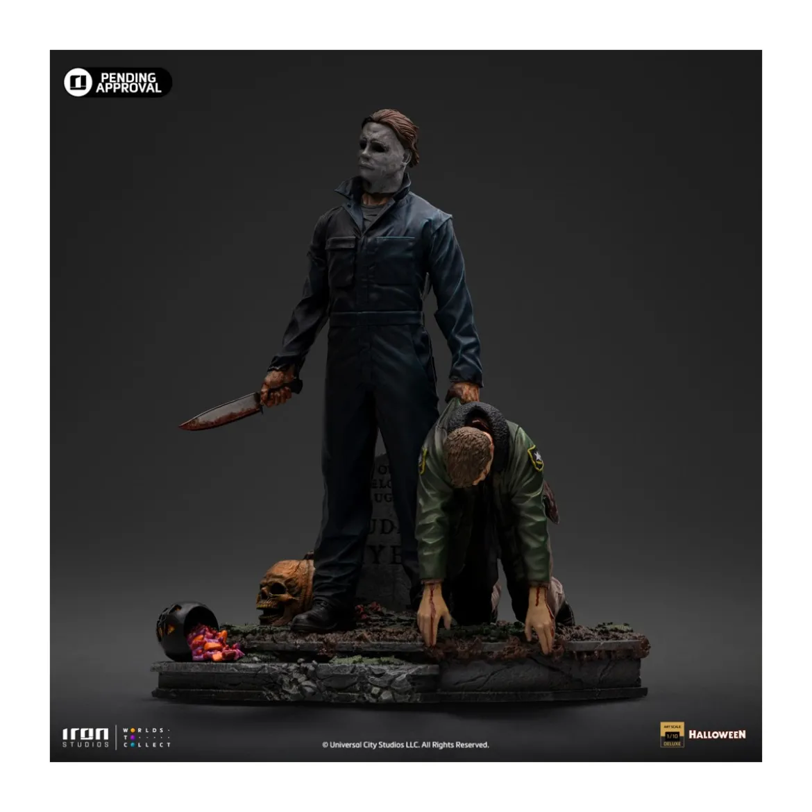 Iron Studio Horror Series - Halloween (2018) - Michael Myers Deluxe Art Scale 1/10