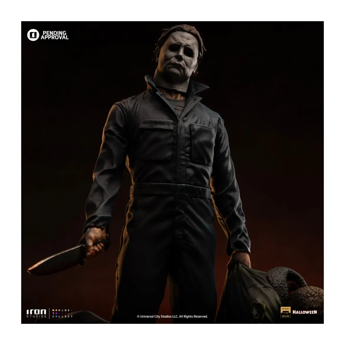 Iron Studio Horror Series - Halloween (2018) - Michael Myers Deluxe Art Scale 1/10