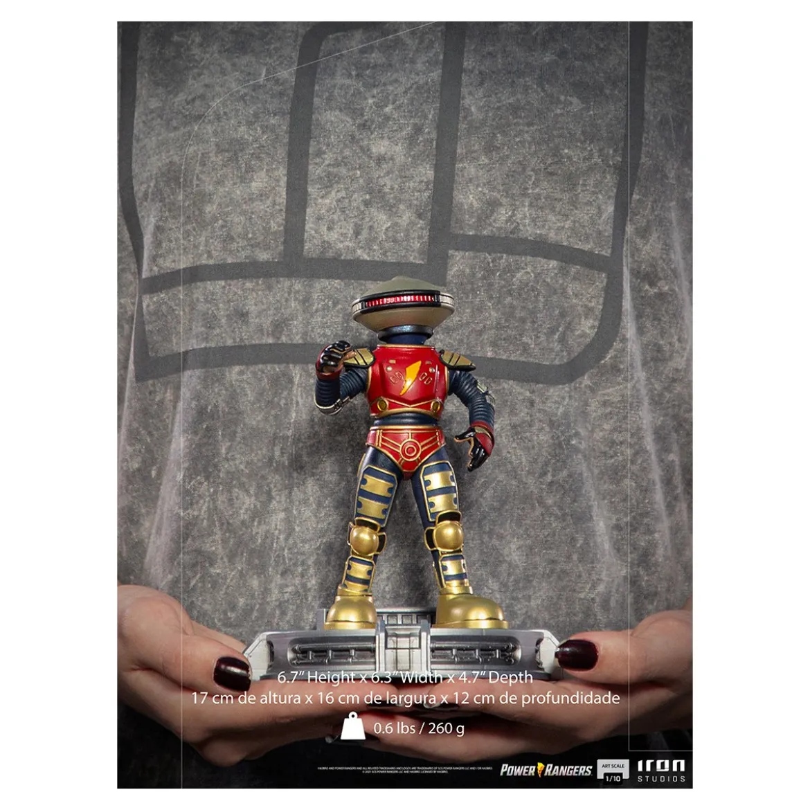 Iron Studios - Alpha 5 - Power Rangers BDS Art Scale 1/10