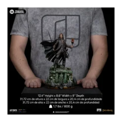 Iron Studios - Aragorn Unleashed - Le Seigneur des Anneaux - LOTR Unleashed Art Scale 1/10