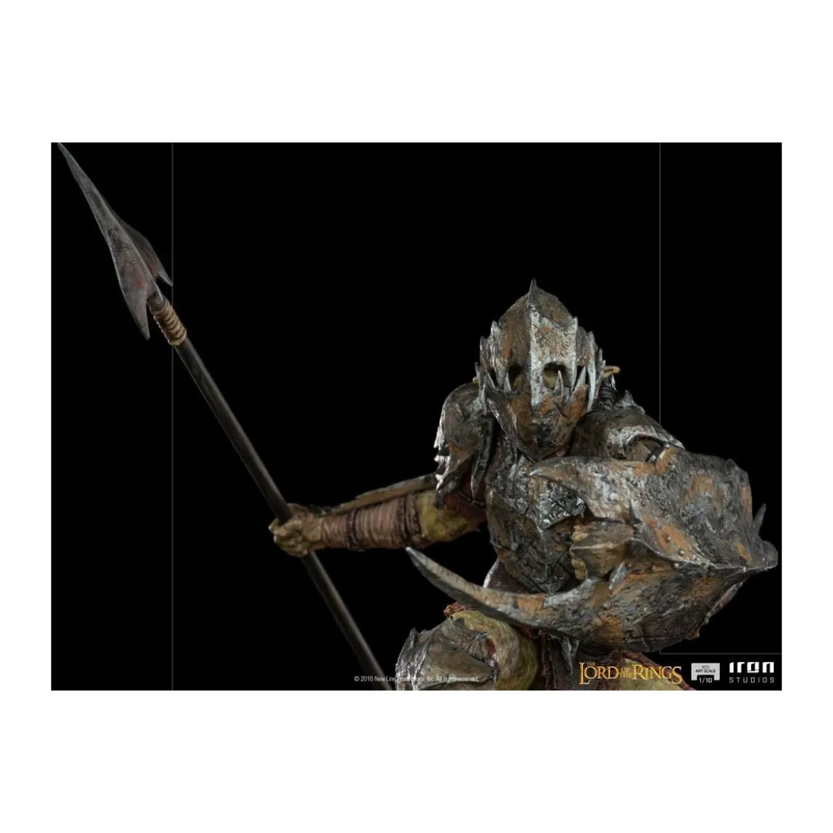 IRON STUDIOS - Armored Orc BDS Art Scale 1/10 - Lord of the Rings